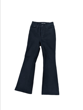 Aritzia Denim Forum The Marianne Flare size 24 in Black